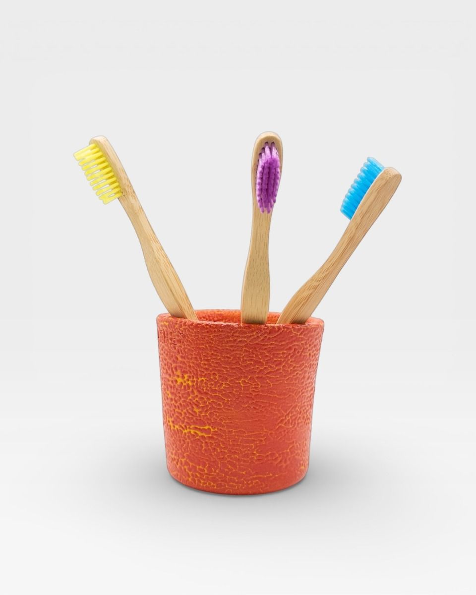 Toothbrush Holder in Coral Toothbrush Holder in Coral