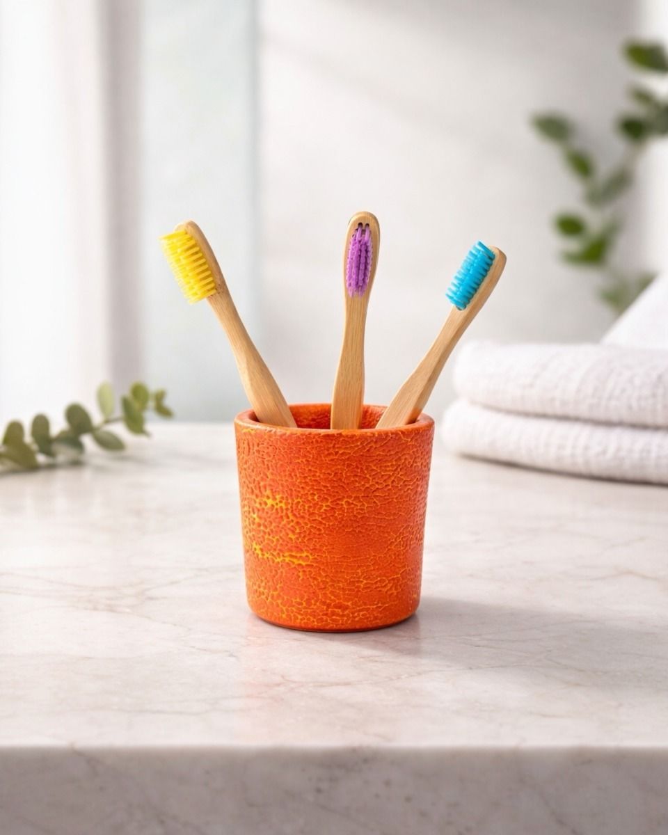 Toothbrush Holder in Coral Toothbrush Holder in Coral