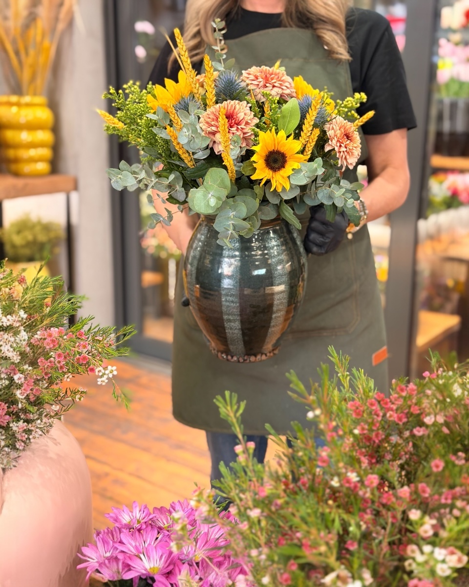 Sunflower Vase Sunflower Vase